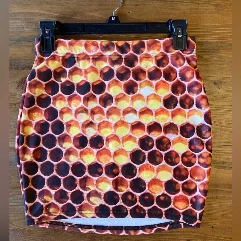 Blackmilk Beehive mini skirt SMALL